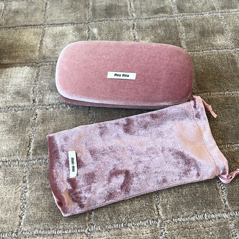 MIU MIU Sunglasses  box and dust bag.